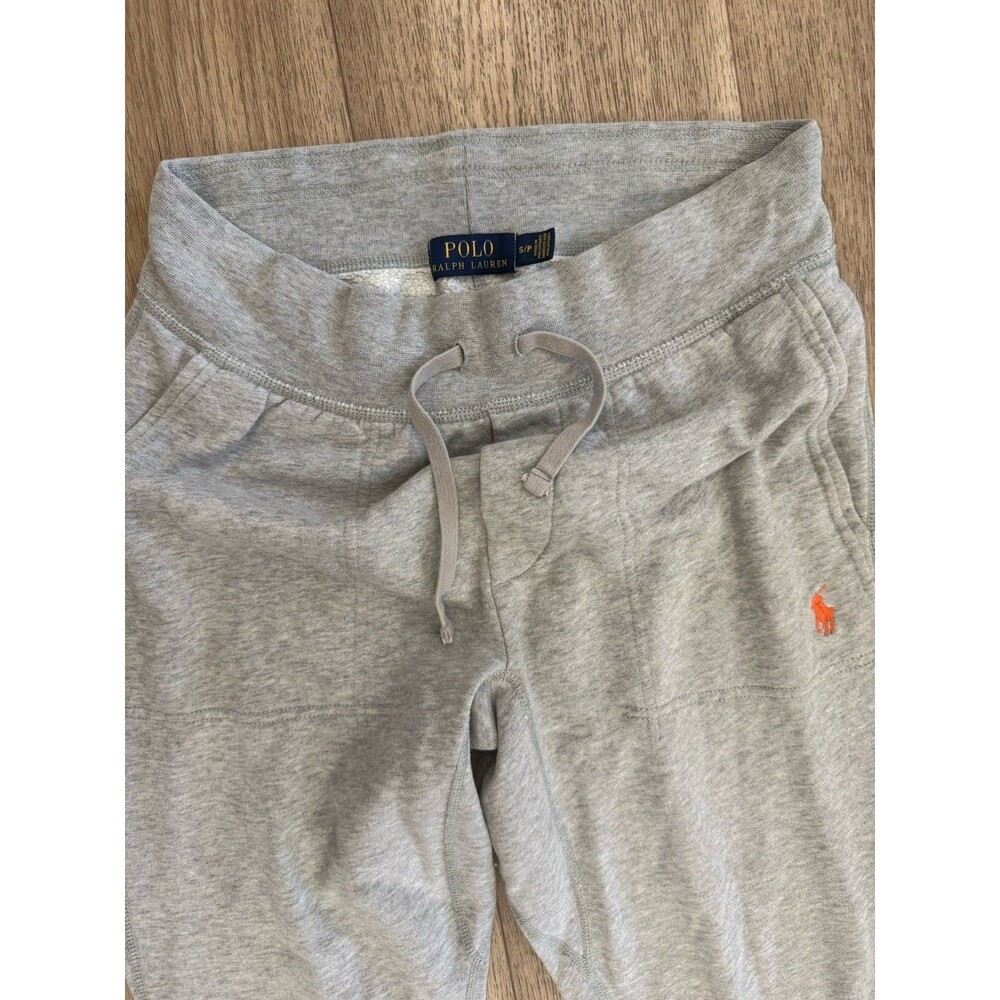 Polo Ralph Lauren Men’s Small S Joggers Grey Drawstring Pony